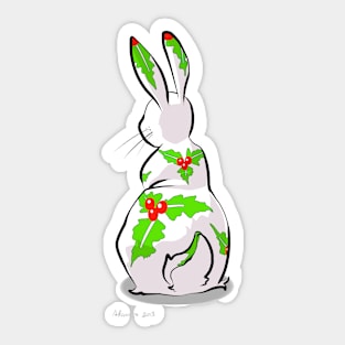 Holiday Bun Sticker